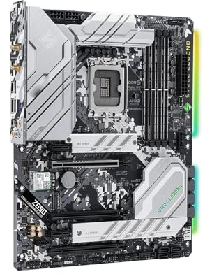 motherboard Fit For ASROCK Z690 Steel Legend WiFi 6E/D5 DDR5 Motherboard For LGA1700 Intel Core I9 13900K I7-13700K I5-13600K I3-12100 CPU ATX