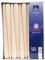 Gies 205-339000-14, 50er-Packung, 245 x 22 mm, Champagner Kerzen Spitzkerzen, 50