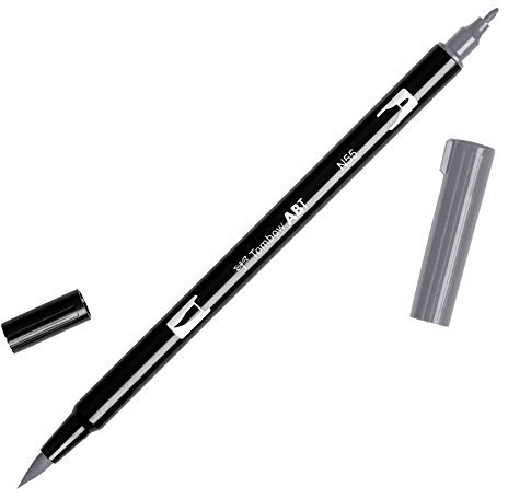 Tombow ABT N55 Dual Brush Pen - Cool Grey 7
