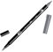 Tombow ABT N55 Dual Brush Pen - Cool Grey 7