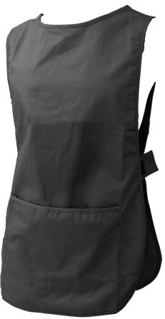Denny's Womens/Ladies Workwear Tabard (XL) (Black)