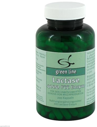 LACTASE 4.000 FCC Enzym Kapseln 200 St