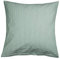 Lorena Mako Batist Kissen Bezug Basel Mini Streifen Grün, 35x40cm, 100% Baumwolle
