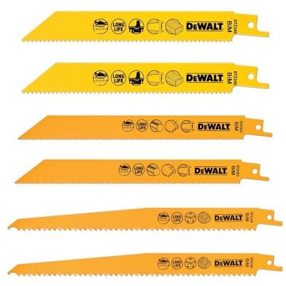DeWalt lame Set seghetto Mix, 6 pezzi, dt2444