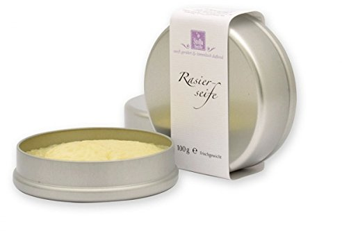 Rasierseife duftneutral, parfümfreie Rasier Seife in der Dose, hypoallergen, exklusiv bei allsana