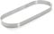 De Buyer - Länglich Ovaler Rahmen Perforiert - Länge 31 cm, Breite 11 cm, Höhe 2 cm - 3099.43, Silber