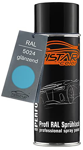 TRISTARcolor RAL 5024 Pastellblau glänzend Lack Spraydose | Sprühdose 400 ml, schnelltrocknend