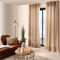 ED ENJOY HOME Basic Dekorativer Vorhang, Polyester, Natur, 140 x 240 cm