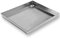 G.T. INOX Teglia quadrata in alluminio puro 35x35 bordo svasato h. 3 cm
