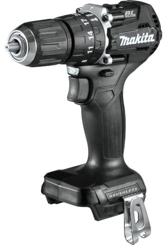Makita XPH15ZB 18V LXT - Taladro de martillo inalámbrico subcompacto sin escobillas de iones de litio de 1/2 pulgada, solo herramienta, negro