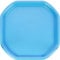SMALL Multi-Purpose Tuff Spot Tray (70 x 70 cm) – Messy Play, Water Games, Sand Pit, Cement Mixing, Sensory Learning & Outdoor Garden Fun Activity Tray - (Light Blue)