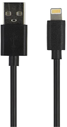 LARGE ARC iPhone Charger Cable, Lightning Cord 1M USB Fast Charging BLACK Cable Compatible with iPhone 11/Pro/Xs Max/X/8/7/Plus/6S/6/SE/5S iPad