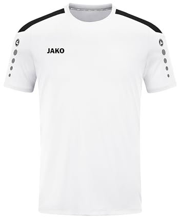 JAKO Herren Trikot Power (Kurzarm), Weiß, XL
