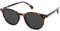 SOJOS Occhiali da Sole da Donna Uomo Polarizzati Tondi Vintage Ragazza Rotondi Specchio Ragazzo Piccola Stile Classico UV400 Lente SJ2113, Tartaruga/Grigio