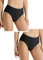 BALEAF Damen Radlerunterhose Gepolster Radsport Unterhose Fahrradunterhose Farrad Slip Gel Schwarz XXL