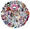 50 Stück Monster High Aufkleber Auto Laptop Telefon Gitarre Skateboard Motorrad Fahrrad Monster High Stickers Set Vinyl Wasserdicht Aesthetic Aufkleber für Jugendliche Kinder Erwachsene