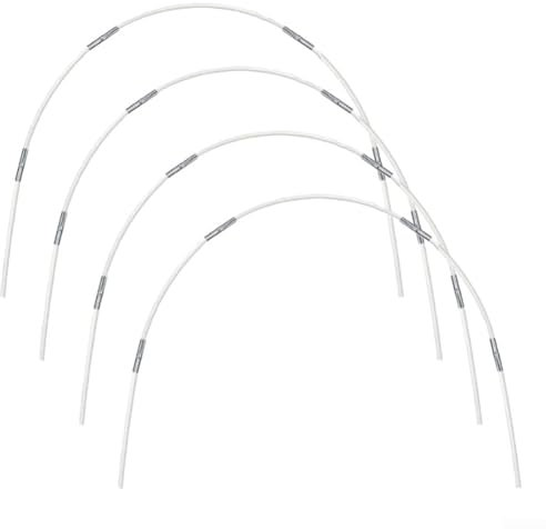 SPORTARC Kit di telai da giardino, serra rialzata in fibra di vetro per serra fai da te per serra con supporto a rete