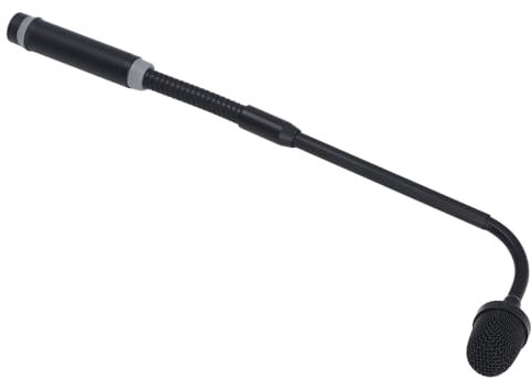 Dynamic Gooseneck Microphone, Compact 3-Pin Male XLR Gooseneck Microphone for Conference