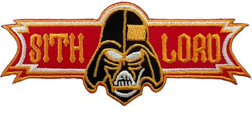 Starwars Sith Lord Patch Iron Sew On Clothes Jacket Bag Jeans Embroidered Badge