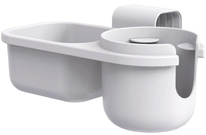 Getränkehalter Kinderwagen Mit Snack Tablett 22,5 X 10,5 X 9 cm Becherhalter Kinderwage Multifunktionaler Auto-Getränkehalter Flaschenhalter Becherhalter Für Kindersitz