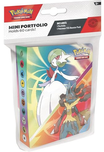 Pokémon TCG Mini Portfolio 60 Karten Mega Evolution Base Set mit Booster Pack