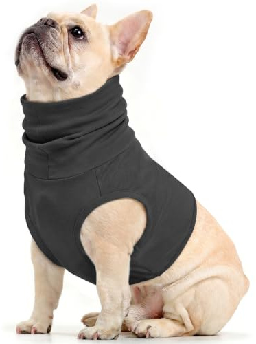 PUMYPOREITY Hundebody Mit Ohren, Loopschal Medical Pet Shirt Hund Oberkörper Nackenwunden Abdecken Kratzen Sie Nicht Mehr An Wunden Stellen(Grau, L)