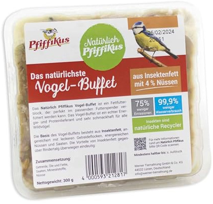 Natürlich Pfiffikus Vogel-Buffet Nuss 1 Stück