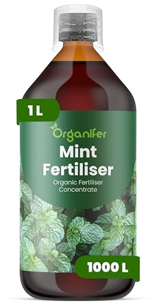 Engrais liquide organique 1L pour Menthe – croissance optimale et feuillage luxuriant – Organifer