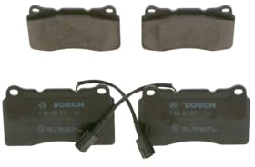 BOSCH Bremsbelagsatz, Scheibenbremse 0986424577 | Kompatibel mit: ALFA ROMEO 159, 159 Sportwagon, BRERA, GIULIETTA, SPIDER, LANCIA DELTA III, KAPPA, KAPPA Coupe, KAPPA SW