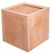 Primrose Outdoor Fibrecotta Terracotta Cube Garden Planter Pots Large 40cm³ (15.7in³)