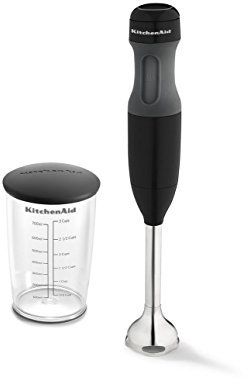 KitchenAid KHB1231OB 2-Speed Hand Blender, Onyx Black