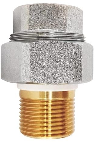 SOMATHERM FOR YOU HML2246-20 Aislamiento Dieléctrico Ajuste F20 M20/27 (3/4 '') -Corrientes Evita perdido-Protege el depósito del Calentador de Agua, Norme, Gris