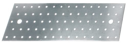 Alberts Placa Perforada 332037 (galvanizada, 300 x 100 mm), Galvanización Sendzimir