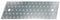 Alberts Placa Perforada 332037 (galvanizada, 300 x 100 mm), Galvanización Sendzimir