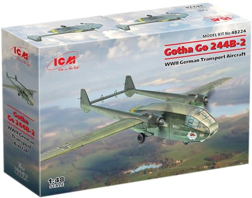 ICM Gotha Go 244B-2, WWII German Transport Aircraft