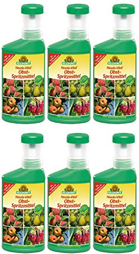 6 x 250 ml Neudorff neudo de Vital fruta de seguridad