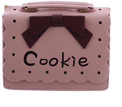 Kawaii-Story LB-65-1 Rosa Cookie Keks Sweet Pastel Goth Lolita Bag Japan Harajuku Tasche