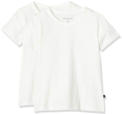 MINYMO Unisex Kinder Basic 33 -T-Shirt Ss (2-Pack) T-Shirt