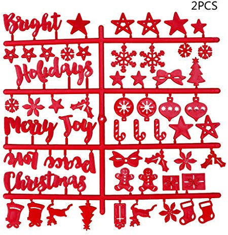 FURU Weihnachtsfilz-Zeichen-Brett-Plastikbuchstaben Für Filz-Buchstaben-Brett Für Zeichen-Brett Für Filz Letterboard