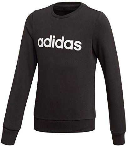 adidas Homme Essential Linear Sweatshirt Sweat Shirt à Capuche, Noir (Black/White), S-XL EU