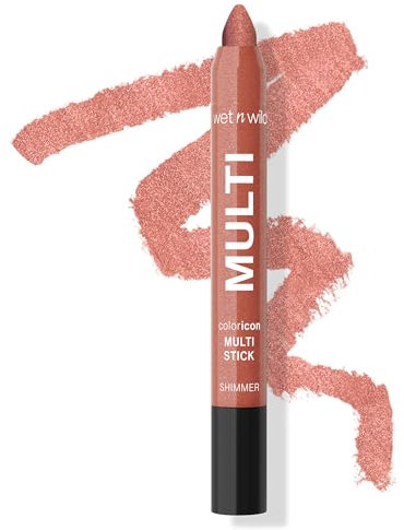 wet n wild Color Icon Creme Eyeliner Lidschatten Multi-Stick, feuchtigkeitsspendend, pflegend, samtig, Creme-zu-Puder, aufbaubare und mischbare Formel, tierversuchsfrei und vegan, Born To Flirt