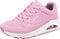 Skechers Mädchen Air üzerinde Uno Stand Sneaker, Pink, 31 EU