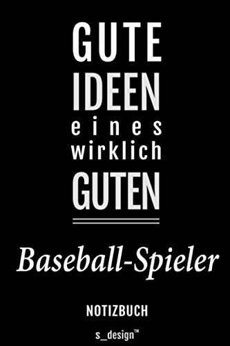 Notizbuch für Baseball-Spieler: Originelle Geschenk-Idee [120 Seiten gepunktet Punkte-Raster blanko Papier]