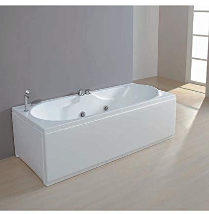 Aqualife Vasca a Incasso con Telaio e Pannello Frontale e Laterale 170x70 cm volupia