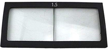 Transparenter Schweißhelm/Maskenlupe Dioptrien 0,75–3,0 optional (1,5)
