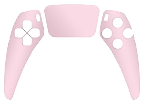DeinDesign Skin kompatibel mit Sony PlayStation 5 Controller PS5 Folie Sticker rosa UtArt Farbe