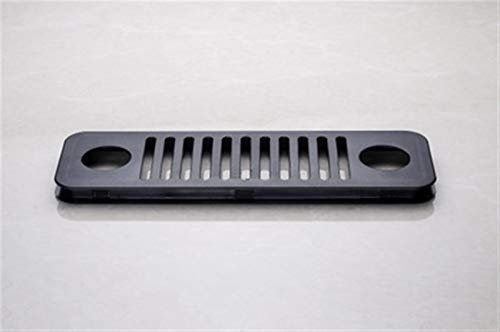Lcuihong-Cubierta de ventilación 380 mm de largo, ABS, Air Vent, chapa perforada Placa Web Rejilla de ventilación, for armarios de escritorio de la computadora de refrigeración cubierta decorativa Amp