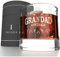 Insaxa Grandad Gifts - Lowball Glass Tumbler (380ml) Birthday Gifts for Grandad Christmas