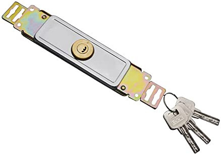 Roller Shutter Door Lock Metal Rolling Gate Door Lock for Warehouse Garage(Type C)