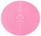 Silicone Baking Mat Cake Mat Silicone Cake Mat Baking Mat with Measurements for CakeTurntable Stand Non-Stick Heat Resistant Pastry Baking Sheet （Pink）